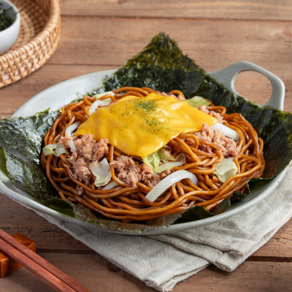 燒海苔炒麵